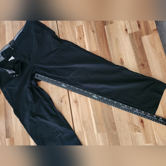 J. Jill Wearever Collection Pants Women's  Black Woven Trousers 12 petite NWT - Picture 9 of 12